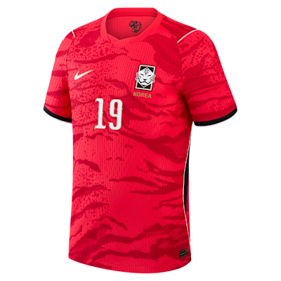 k*'様 韓国代表 シャツ レッド 11 Lee Kang-in South Korea National Team 2026 Match Home Men's Nike